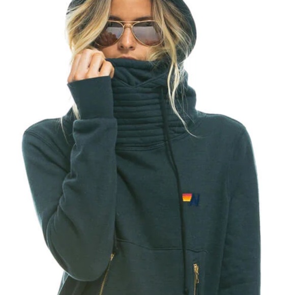 Aviator Nation Ninja Hoodie Charcoal - Picture 2 of 8